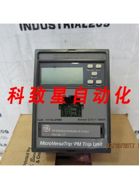 工业配件GE微型VERSATRIP K116LSPM 装置