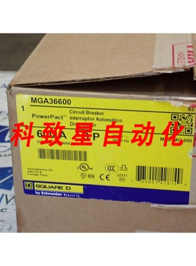 工业配件MGA36600 600安培 3P POWERPACT 600V I线断路器