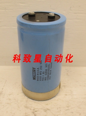 工业配件MALLORY CGS602T250X5L电容器6000 UF 250VDC300VDC最大
