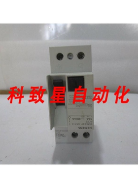 工业配件5SM311-6KK13 PCCB 16A 30MA 2P 断路器