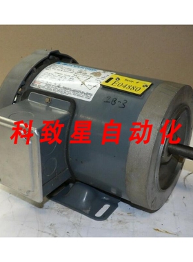工业配件MARATHON 1马力电机 20830/460VAC3 3450 RPM 56C-65 T