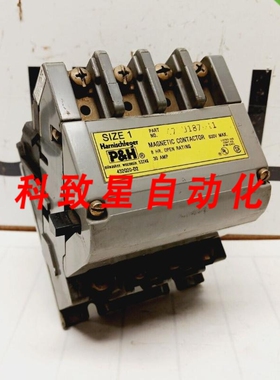 工业配件P&H HARNISCHFEGER 479U187D11 1号接触器30安培 600V 12