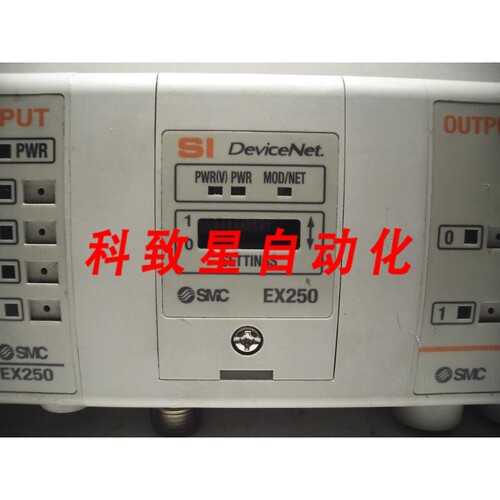工业配件EX250-SDN1气动 DEVICENET SI控制器32PT I/O 24VDC