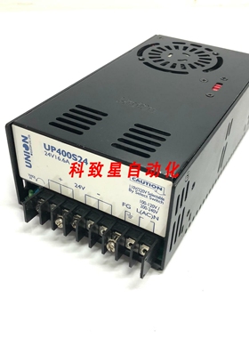 工业配件电源 P/N:UP400S24 400W 50/60HZ 输出 24V 16.6A