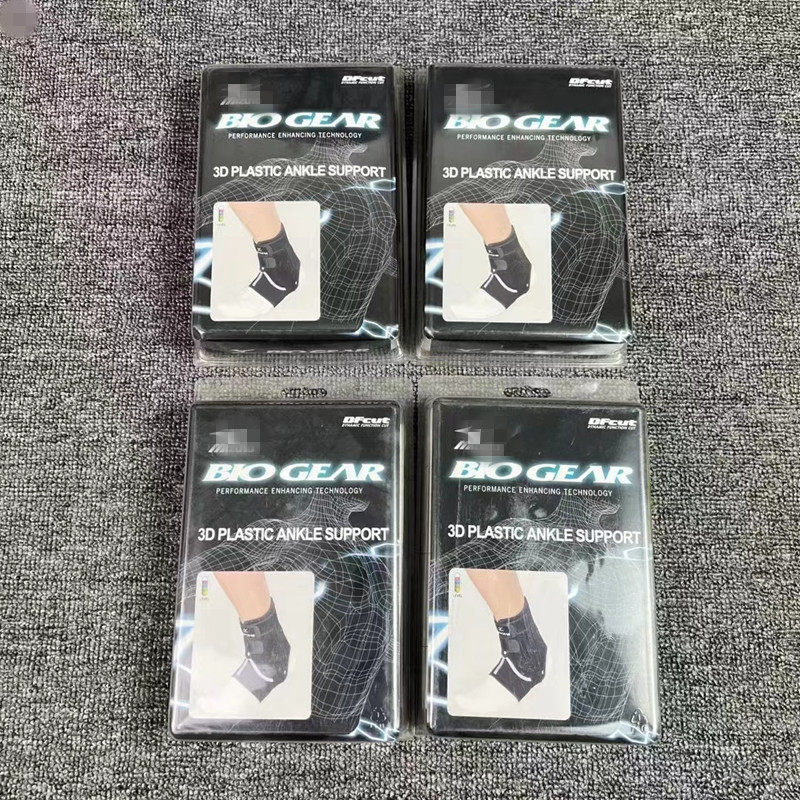 日本3D棒球足球运动护踝脚踝绑带保护支撑护具护腕黑色成人男女