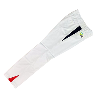 钻石球场 成人 青少年 优质棒球裤 垒球裤 直筒 男女 白色