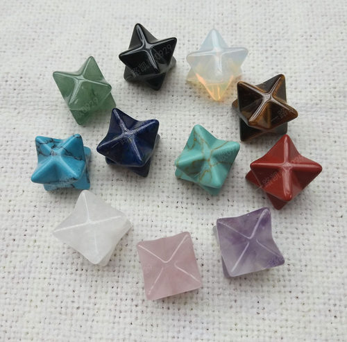 几何黑玛瑙摆件能量石