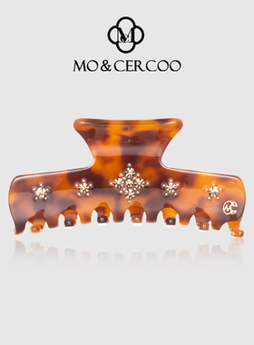 Mo&Cercoo高级感大号8.5cm抓夹发量多发夹子后脑勺盘发设计女头饰