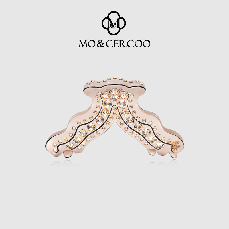 Mo&Cercoo抓卡女新款高马尾抓夹大中号丸子头半扎发发夹高级感