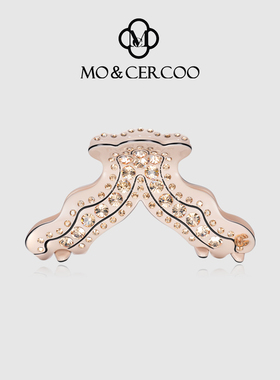 Mo&Cercoo抓卡女新款高马尾抓夹大中号丸子头半扎发发夹高级感