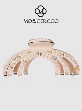 Mo&Cercoo发夹醋酸抓夹女新款鲨鱼夹大号高级感发抓抓卡头饰