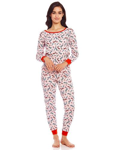 春秋纯棉长袖家居服打底秋裤秋衣