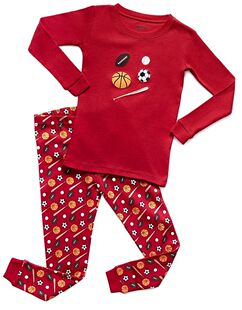 男女童纯棉螺纹打底套装秋衣秋裤居家服春秋装足球/棒球/橄榄球