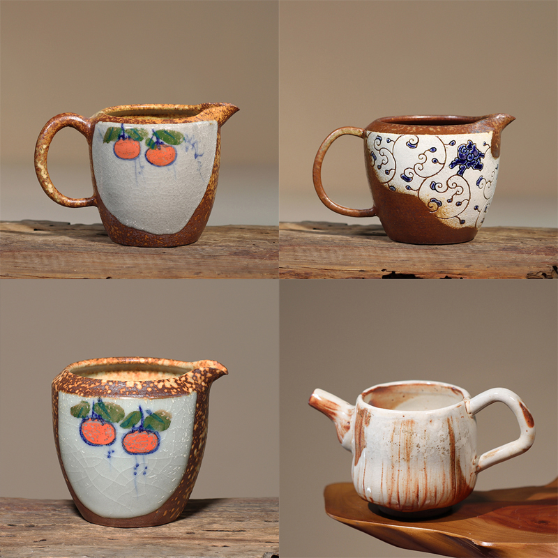 台湾陈明谦茶海公道杯志野雕刻