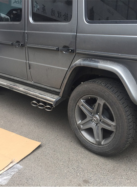 G500/G550/G55/G63/G65改装排气管 中尾段六出阀门消声器