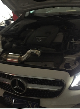 奔驰C级E级C200/C300/E200/E300改装MKL300钼金属三元催化头段