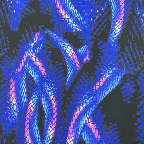 莱卡布数码印花面料四面弹力