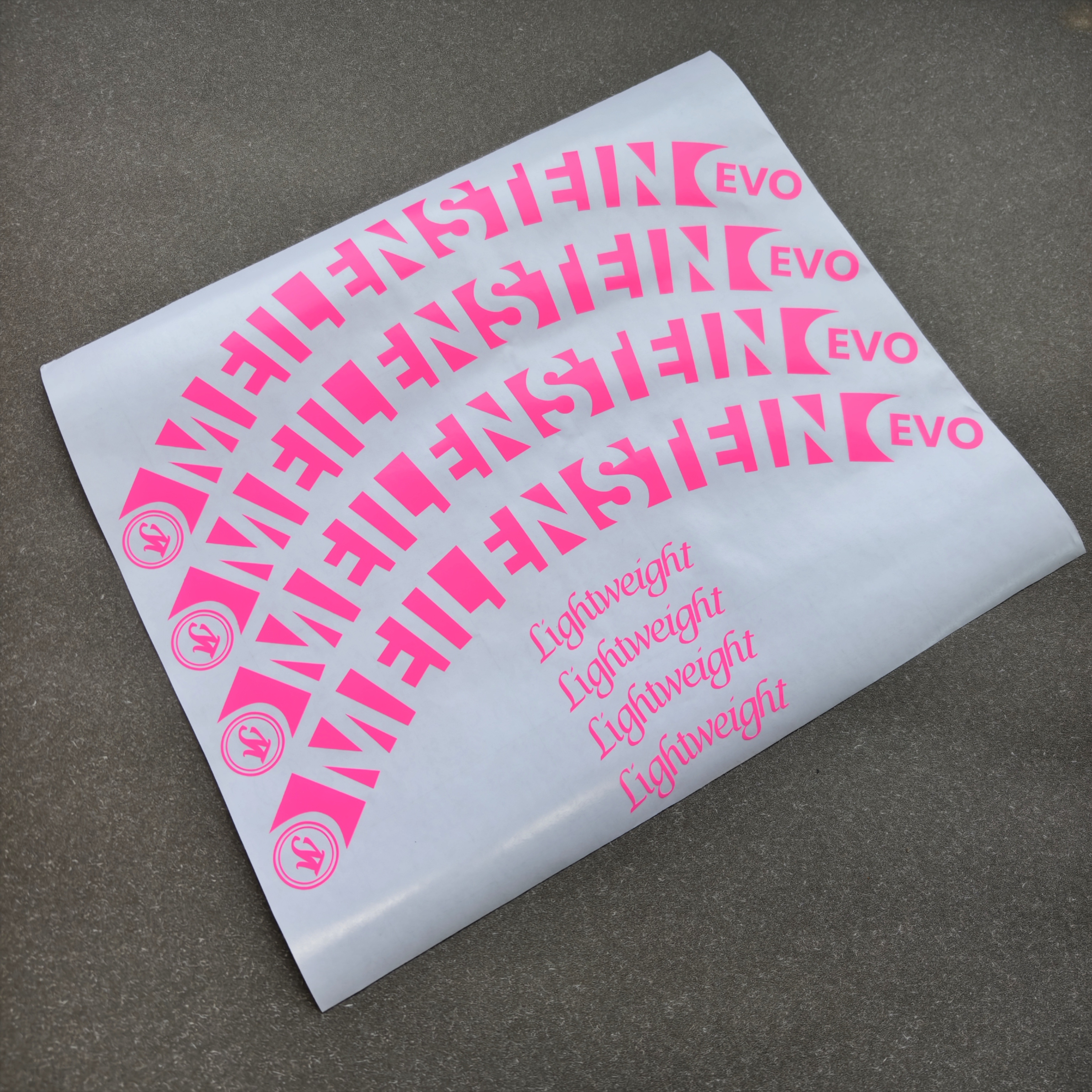 LIGHTWEIGHT公路车轮组贴纸