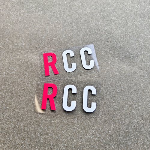 RAPHA RCC公路自行车架装饰防水贴纸