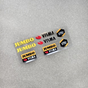 JUMBO珍宝VISMA LEASE ABIKE公路车队版防水装饰贴纸