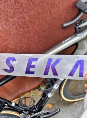 SEKA SPEAR碳纤维公路车架下管防水改色贴纸