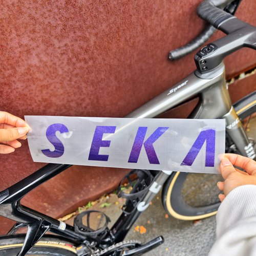 SEKA SPEAR碳纤维公路车架下管防水改色贴纸