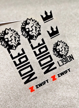 闪电L39ION洛杉矶狮子车队标公路车美化防水贴纸