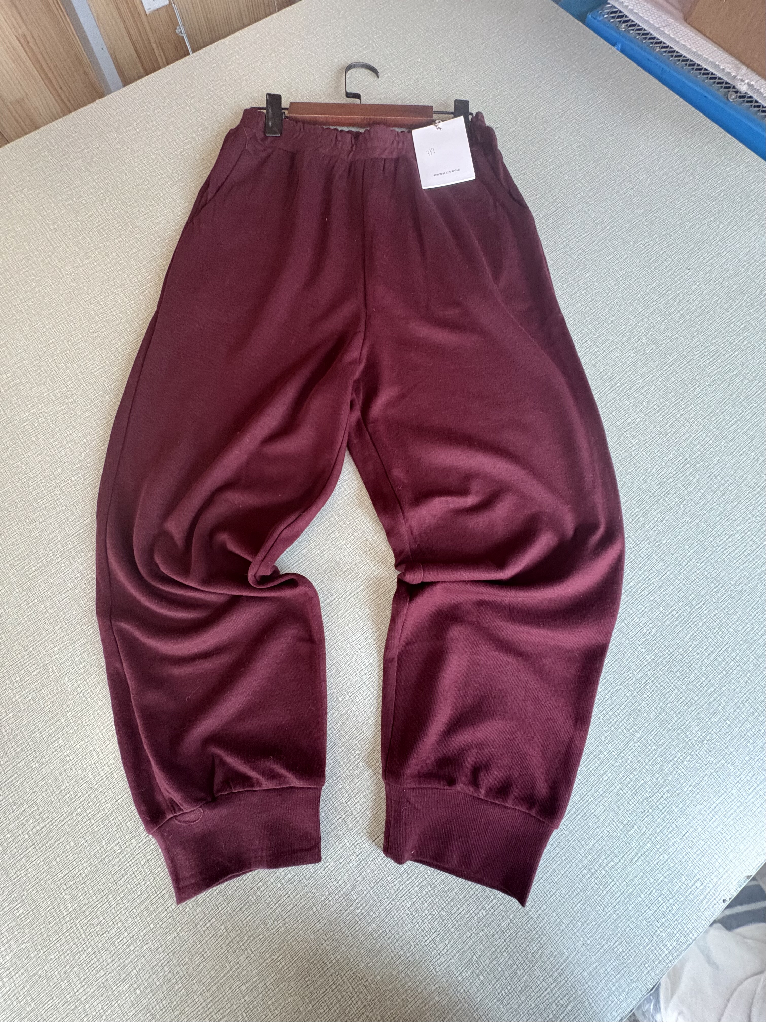 尾货清仓两件包邮女士休闲裤宽松百搭长裤束脚裤针织