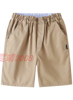 校服学生男童短裤校服记德同款