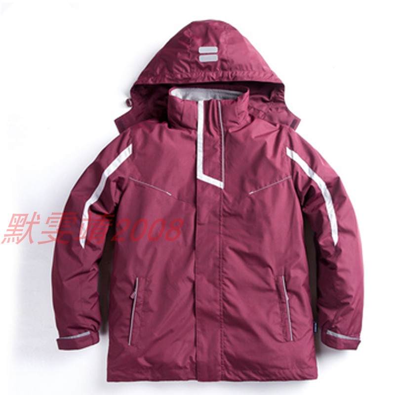 冲锋衣冬季棉服拆卸校服