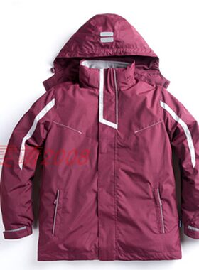 冲锋衣冬季棉服拆卸校服