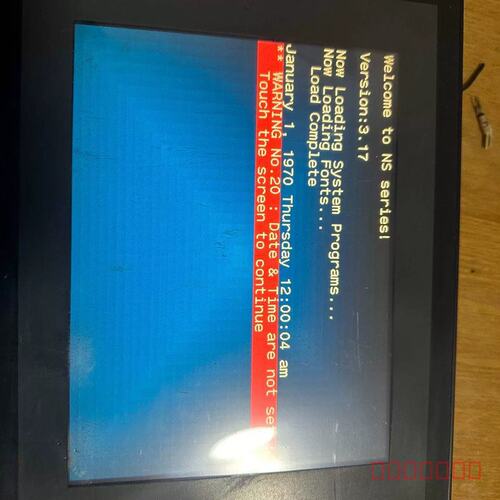 议价NS10-TV00-ECV2 通电屏好 进去显示一直维修