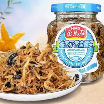 画马石油香丁香鱼150g配粥小菜