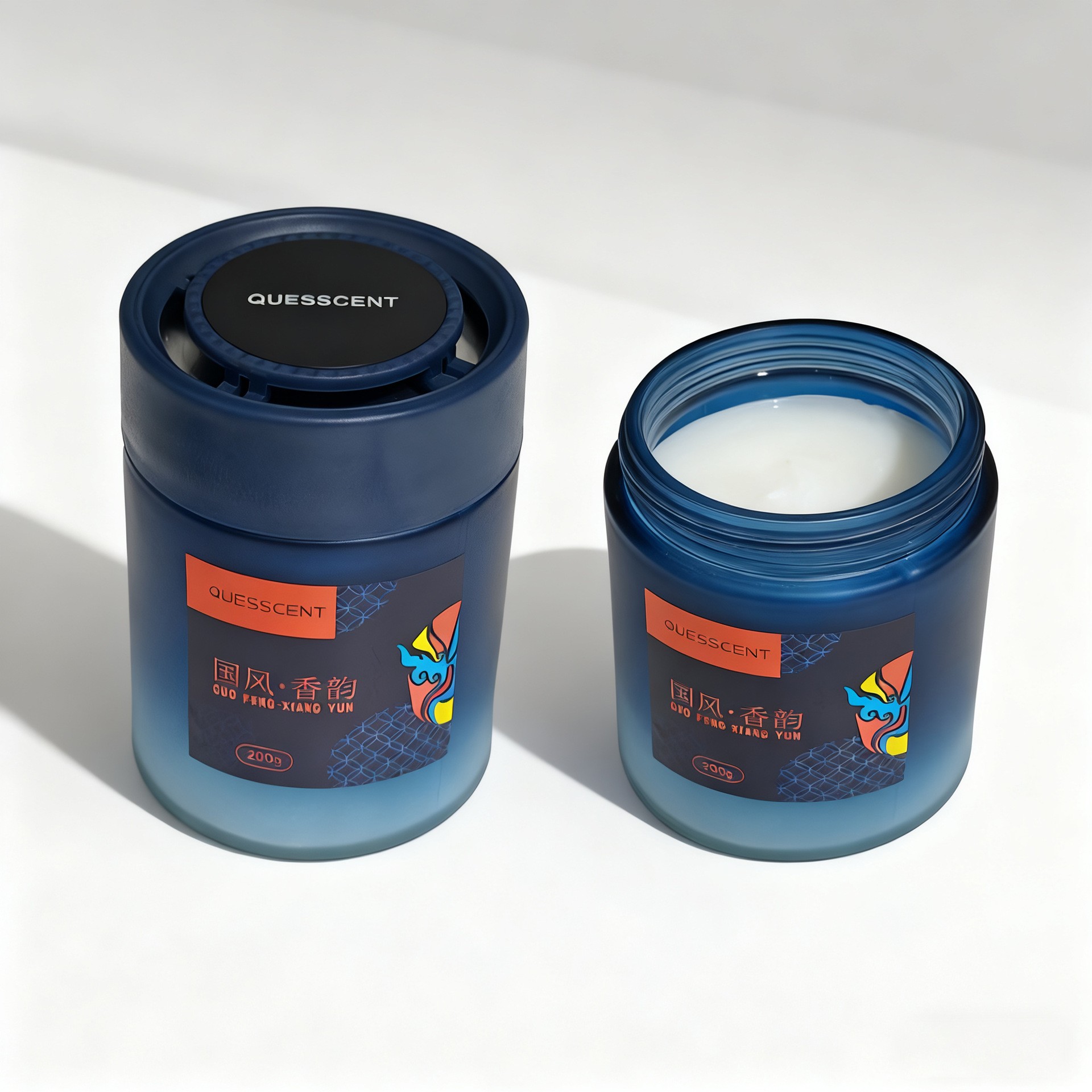 古龙桂花香200g圆形车载香薰