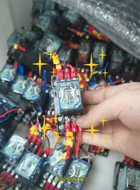 OMRONMY4N-J中间继电器，24VDC，14脚带底座，拆机议价
