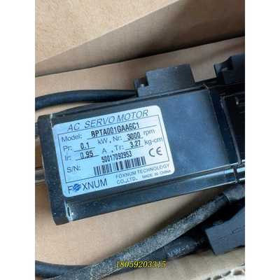 台湾赐福100W伺服电机：BPTA001GAA6C1议价