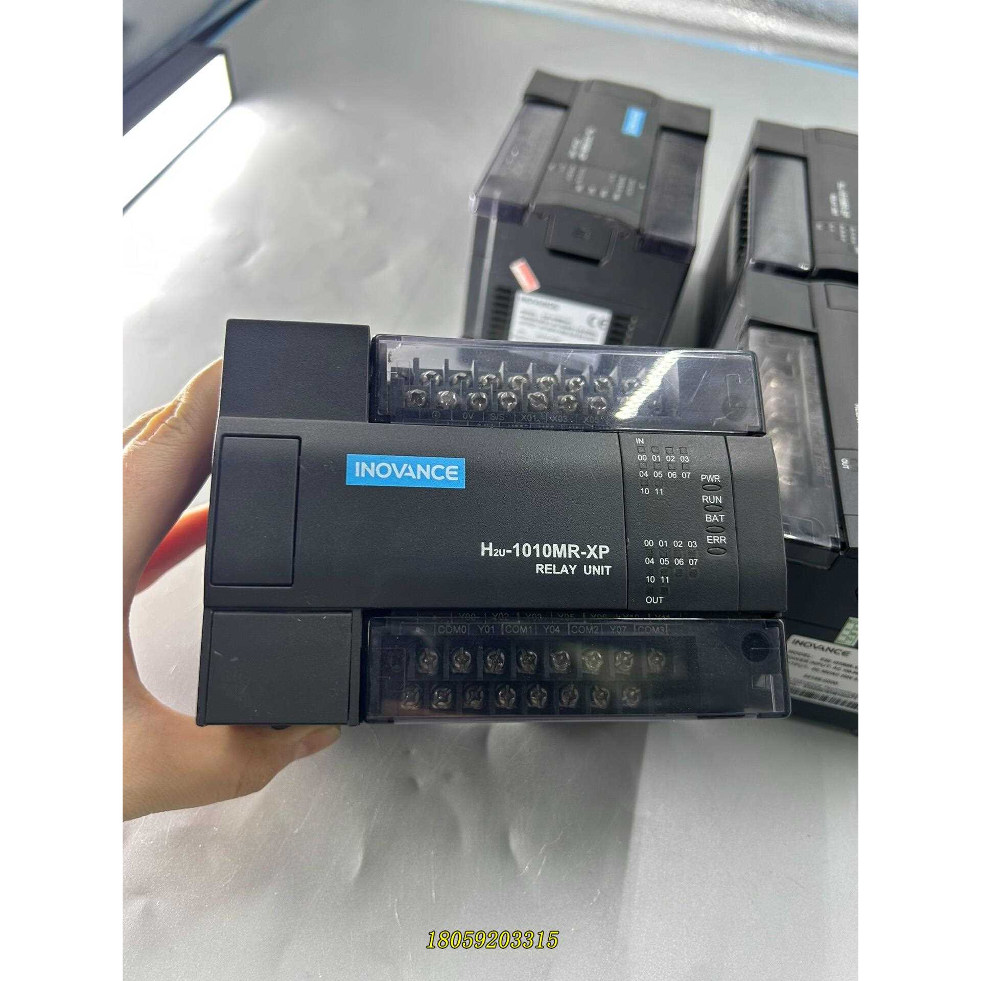 汇川PLC H2U-1010MR-XP，拆机件，功能包好，议价