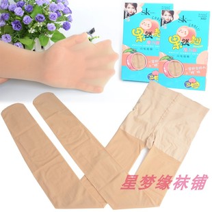 SK8259果然翘魔力裤30D春秋微透肉高腰收腹显瘦光腿连裤打底丝袜