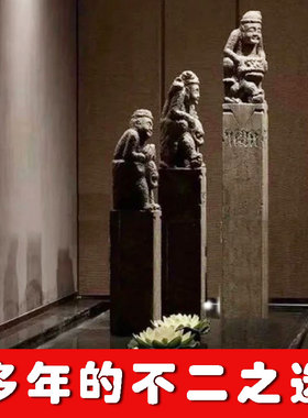 仿古景观柱子家装拴马桩