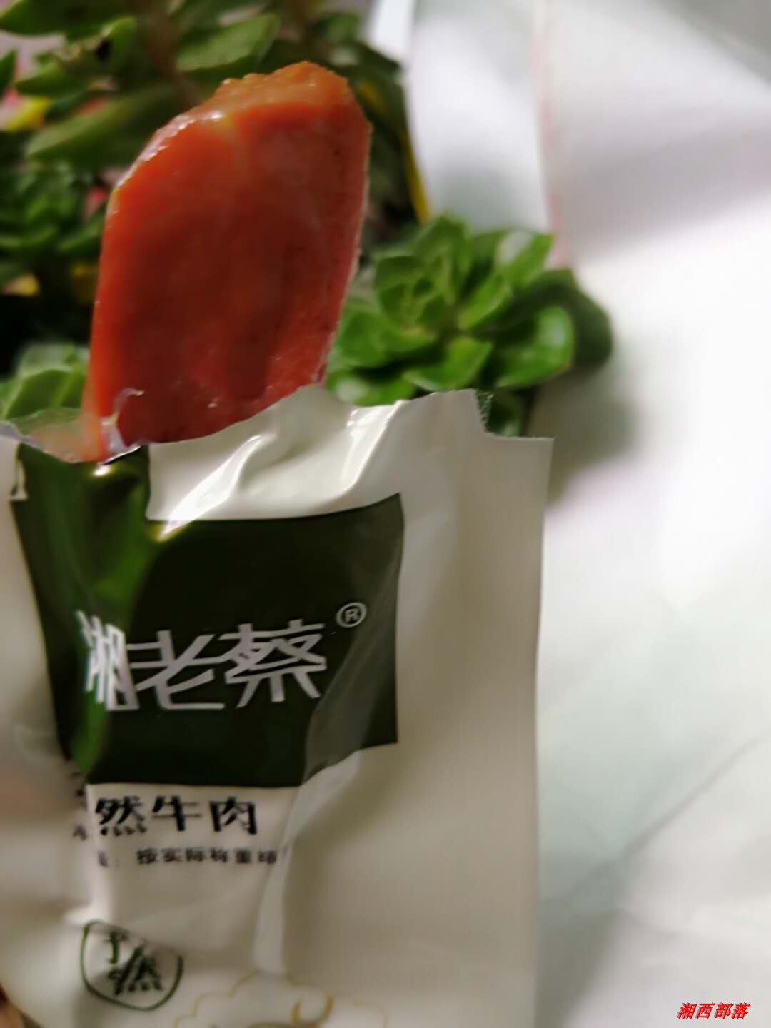 湖南富桥湘老蔡黄牛肉干孜然牛肉500克不辣零食包邮
