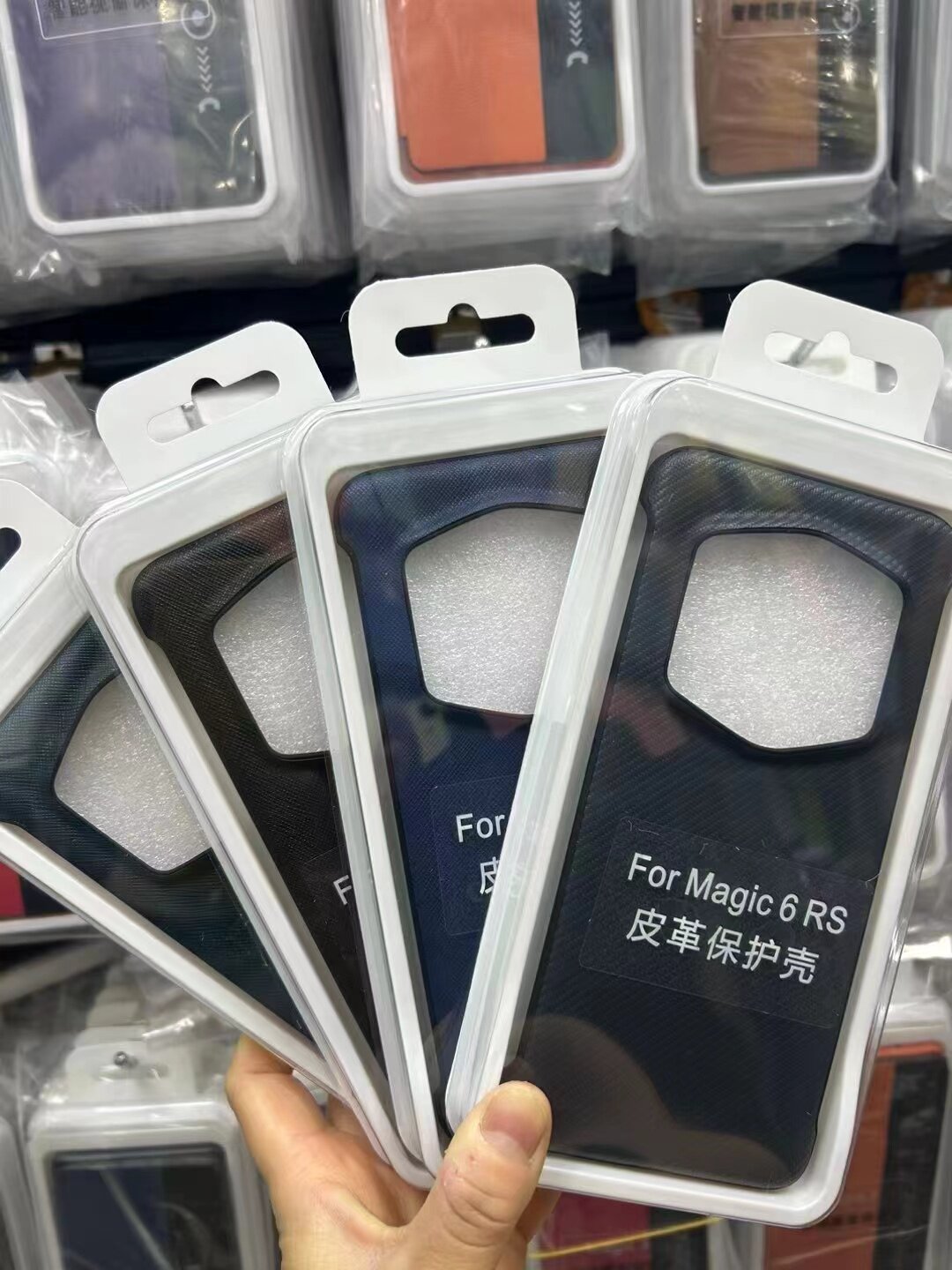 适用于华为荣耀magic 6RSR保时捷手机壳荣耀Magic6至臻版同款凯夫拉honor Magic 6 pro碳纤维手机套皮革外壳