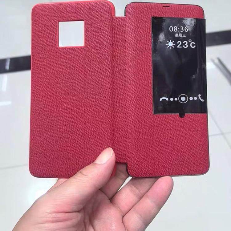 适用于华为Mate20rs保时捷设计真皮手机壳mate20RS限量版智能视窗翻盖商务皮套mate20rs保时捷智能休眠保护套