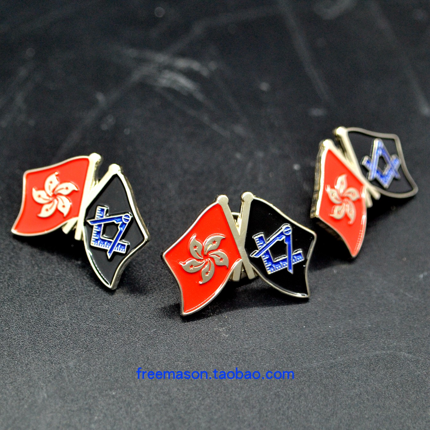 香港特区共济会西服徽章商务