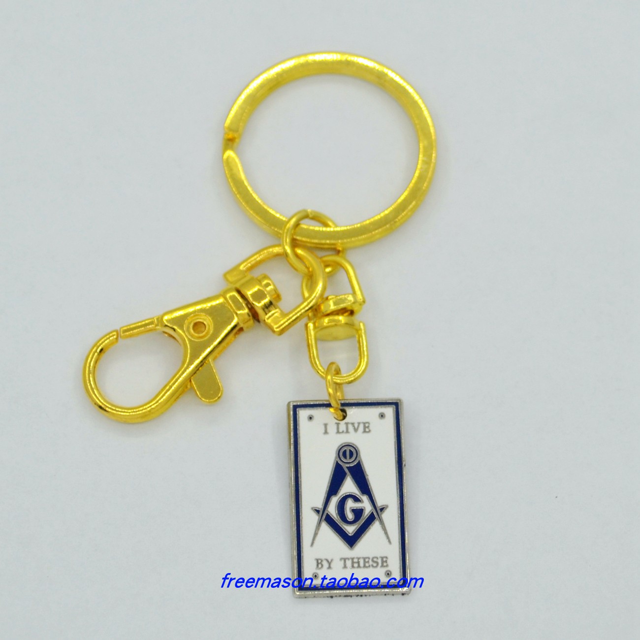 欧美复古怀旧金属男士钥匙扣挂件