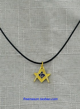 欧美共济会男女款百搭饰品吊坠