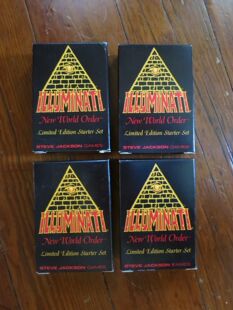 illuminati New World Order光明会扑克桌游卡牌中英文电子版资料