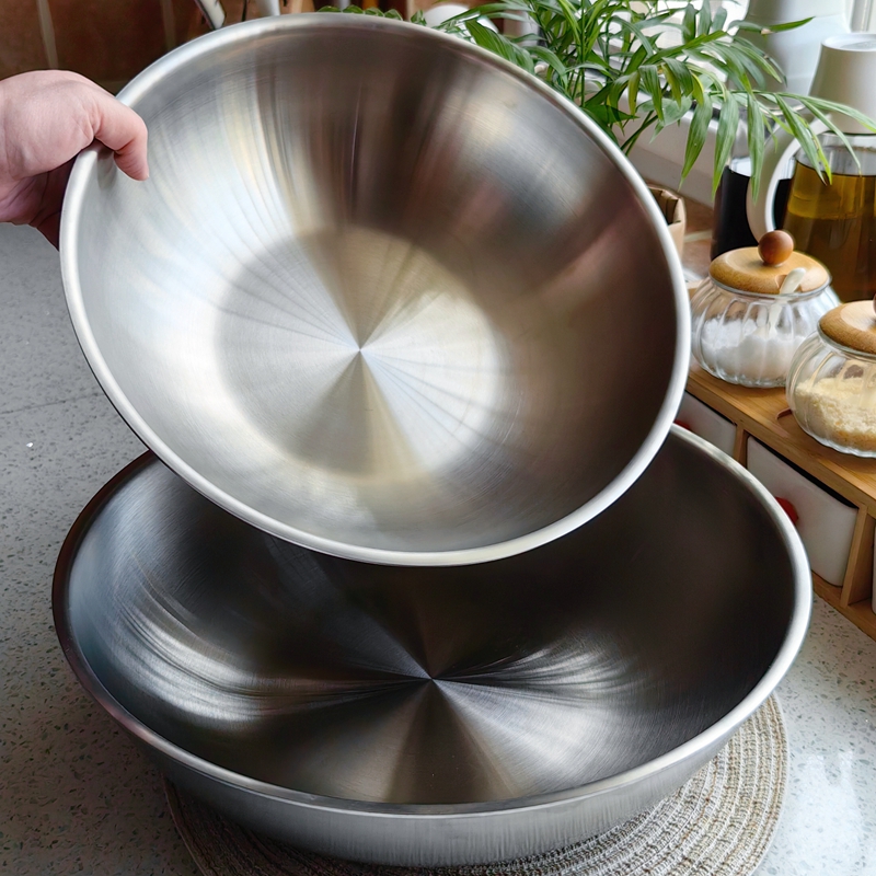 304不锈钢加厚盆厚重实惠