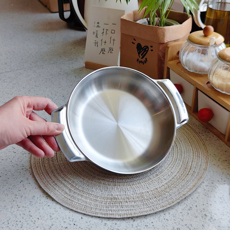 外贸18-10加厚干果烧烤盘子