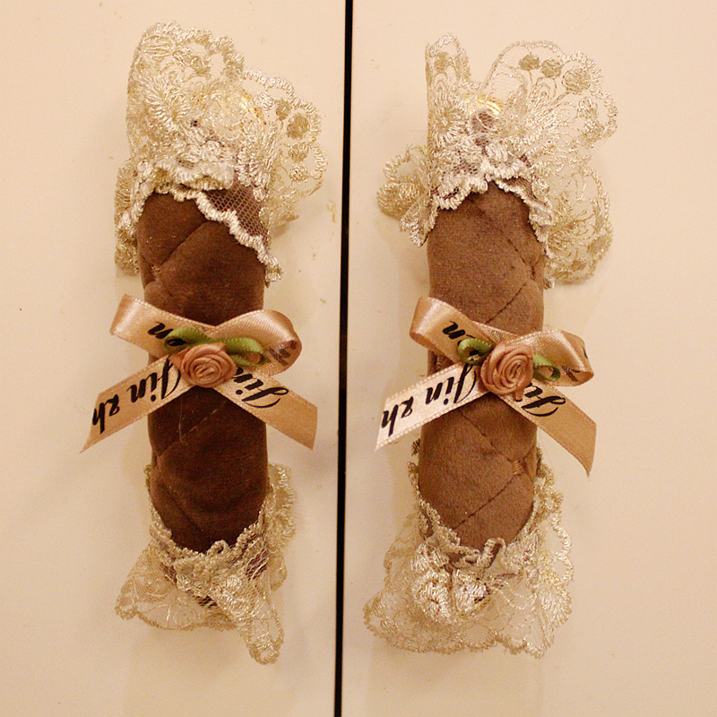 门把手防撞保护套儿童蕾丝橱柜