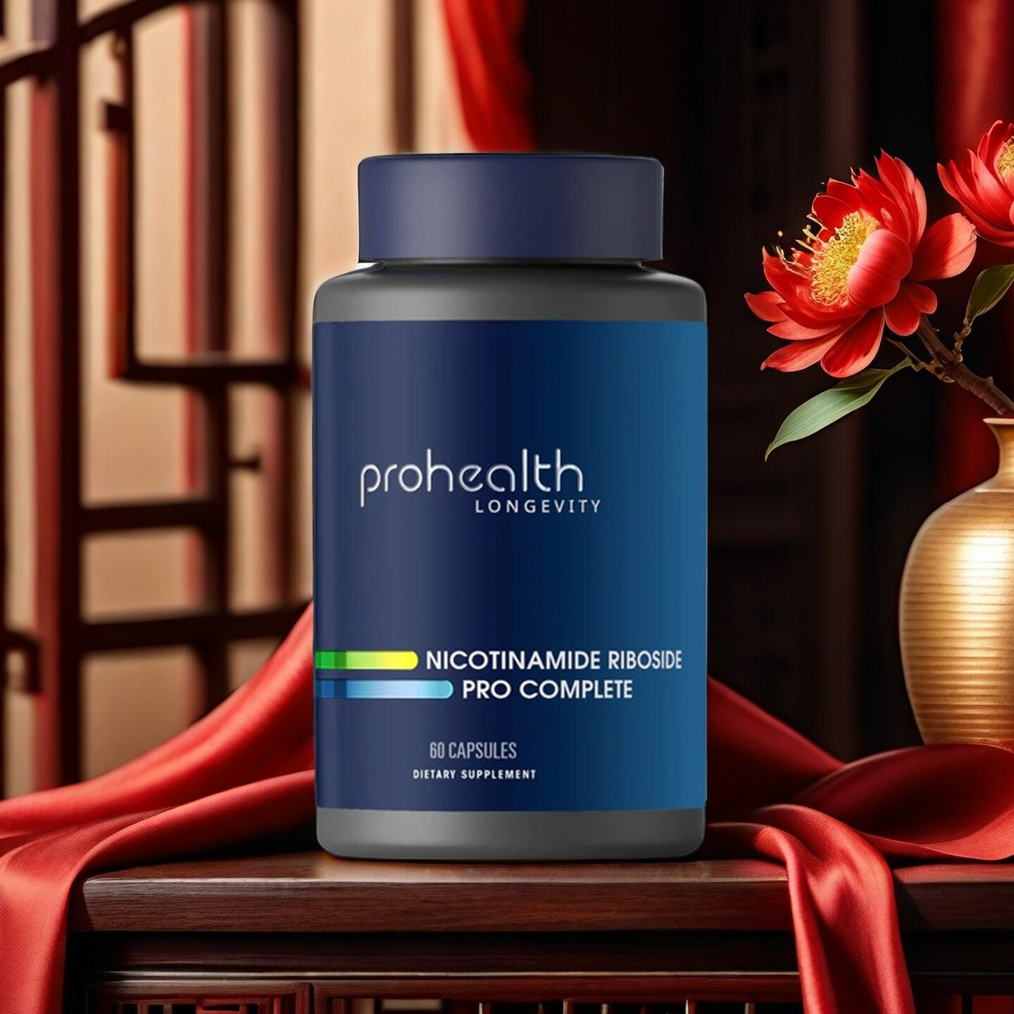 美国ProHealth烟酰胺核苷Complete 60粒三合一NR+反式白藜芦+TMG